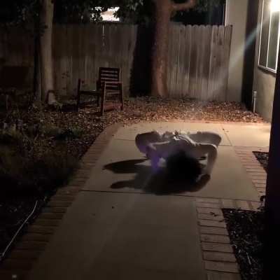 Scary moves.