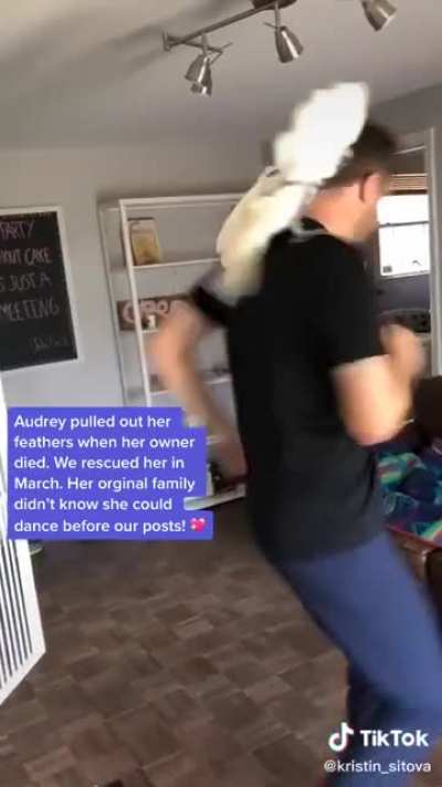 Audrey learns to dance her sorrow away.