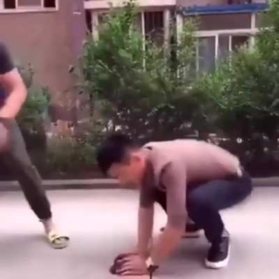 "Ok, catch it bro!"