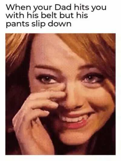 That weird moment