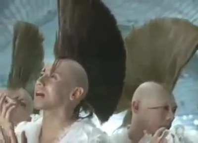 ?If you happy and you know it clap your hair... wait, what?