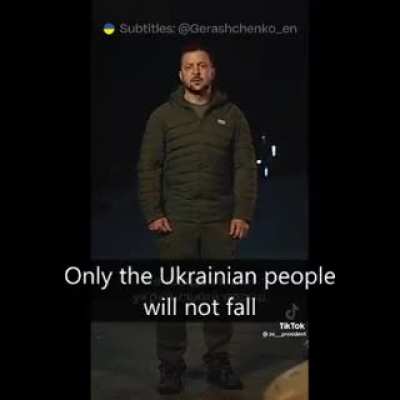 “Enemy helicopters will fall. Enemy planes will fall. Only Ukrainian nation will not fall”, - ZelenskyyUa Slava Ukraini!