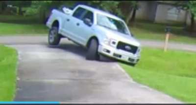 This guy pulling into and right off of my driveway
