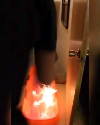 How to set your house on fire