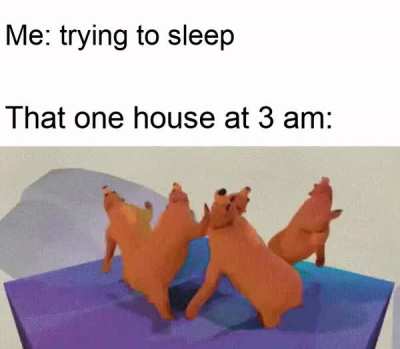 Please just let me sleep...
