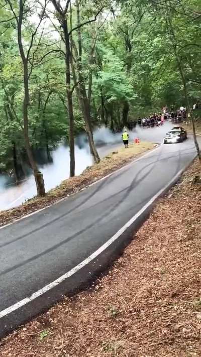 This is one of the best drift entries in the world