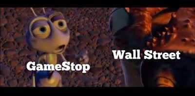 Wall Street in real time #gamestop #amc #wallstreetbets