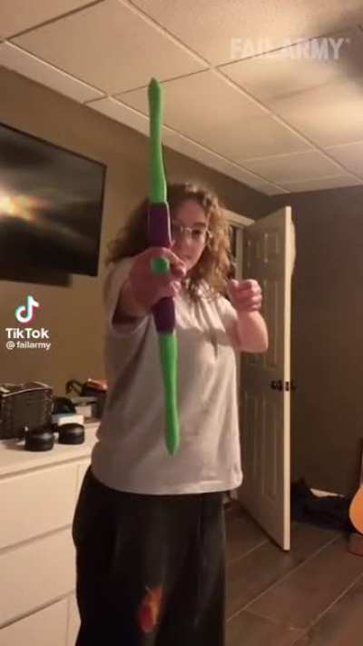 HMC while I bow &amp; arrow