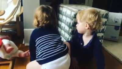 Daughters first swear word caught on camera!