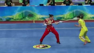 Wushu Games 2014 - Women Duilian Jiangsu Team