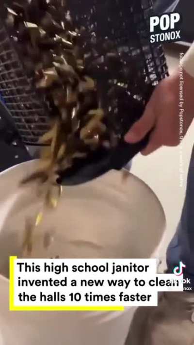 High School Janitor Creates GROUNDBREAKING Invention!!!