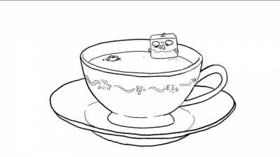 Tea time with friends