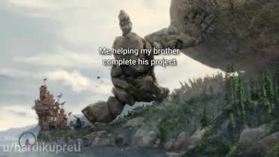 Well, I ain't helping that mf now