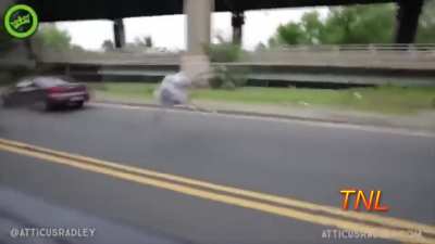 Driving on the wrong side of the road