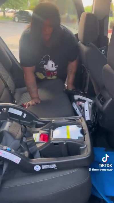 They "lost" their dog in their car!