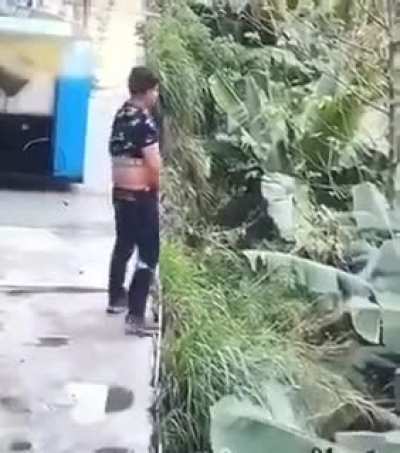 To hide from camera
