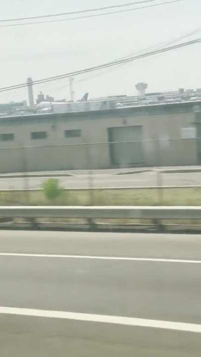 Plane Landing (Newark Airport)