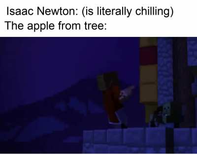 "I'm gonna commit gravity."