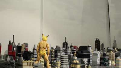 I spent two years working on my stop motion magnum opus, "Pexachu VS Godzilla."