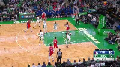 [Highlight] Point-Embiid throws the lob up to Matisse Thybulle