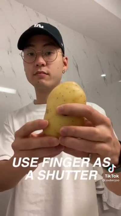 Turning a potato into a litteral camera!