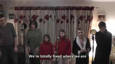 This Family Produces And Sings Their Version Of "Total Eclipse Of The Heart"