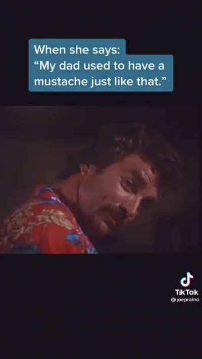 With great mustache, comes great responsibility