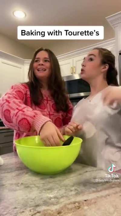 Baking with Tourette’s