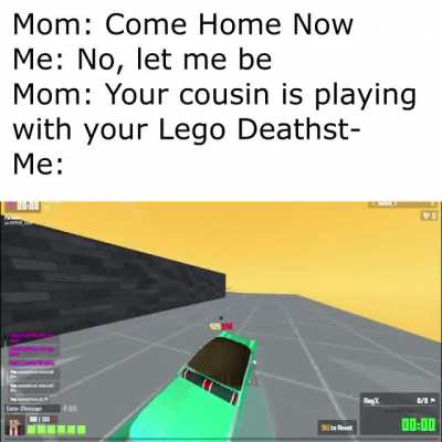 First Rule of Lego: Don't touch another man's Lego Deathstar