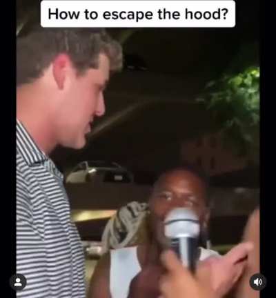 he was never in the hood