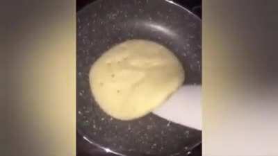 A beautiful pancake