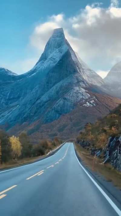 ? The stunning mountains of Norway ?