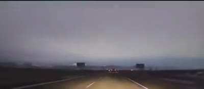 Meteor fall turning night into day in Siberia.