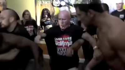 MMA Staredown