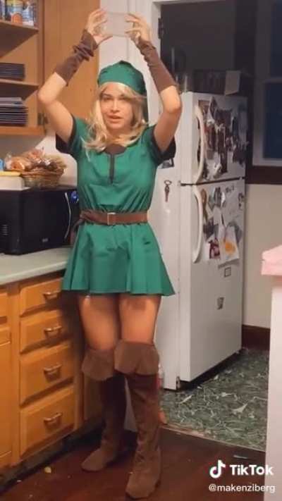 Link, get out of my kitchen!
