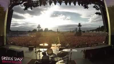 For almost 6 minutes, in Hyde Park, London, England the size of a small city sang Bohemian Rhapsody in perfect unison.