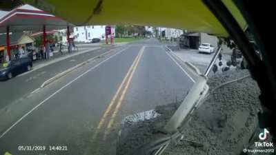 Should have looked left...