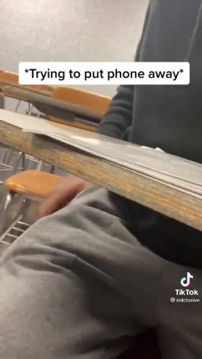 Don't cheat on a test!