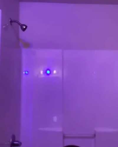 HMC while I hang on a shower rod