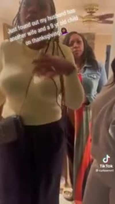Woman Follows Her Husband On Thanksgiving, Meets His Other Wife &amp; 9 Year Old Kid!