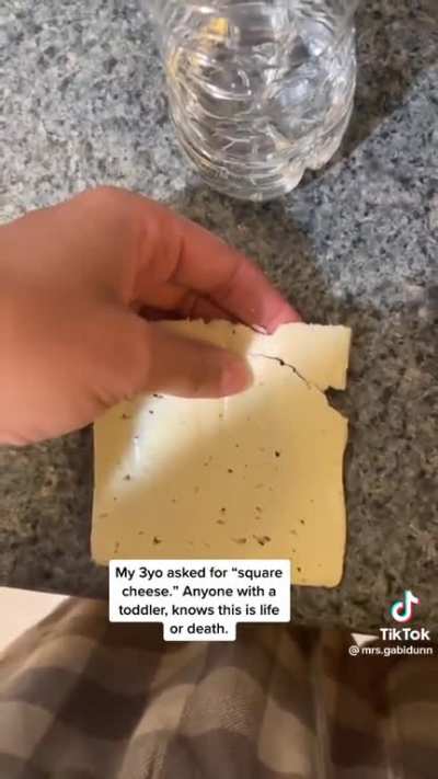 Square cheese