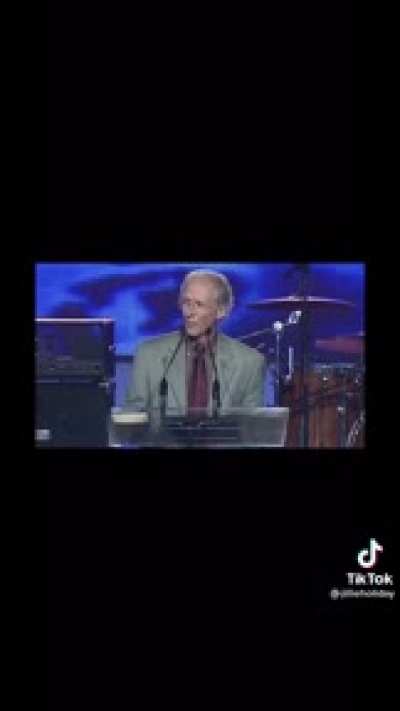 Apparently this Pastor's time slot got switched with a comedian's and the audience thought that Pastor was a comedian &amp; he's giving his sermon &amp; the audience is just laughing at him XD T.T