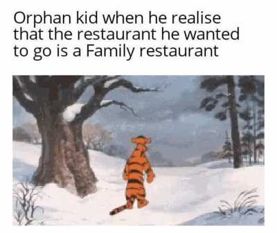 Poor kid. Very sad