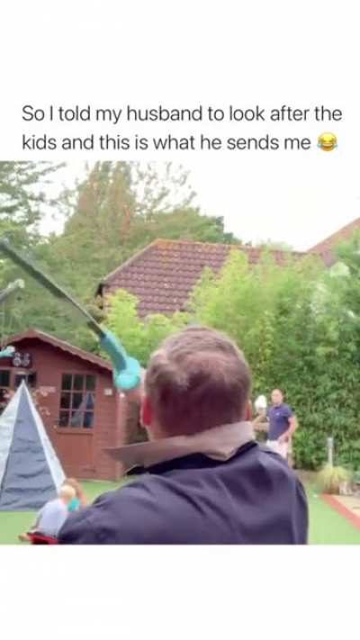 Big up the fun dads out there