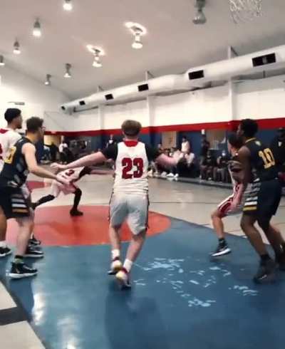 You ever saw a one handed basketballer?