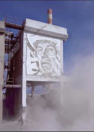 Explosive art by Vhils