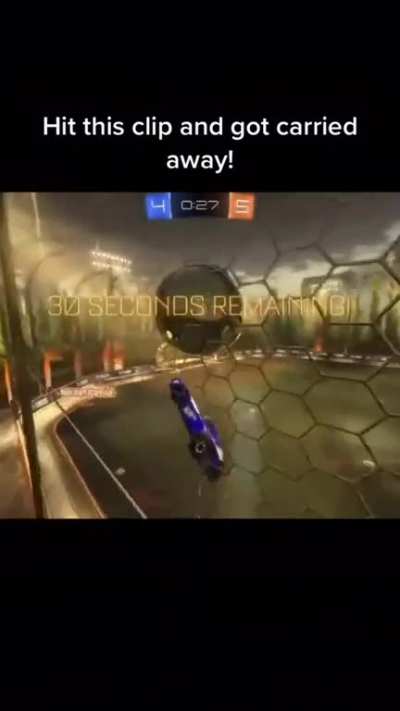 Just hit a clip