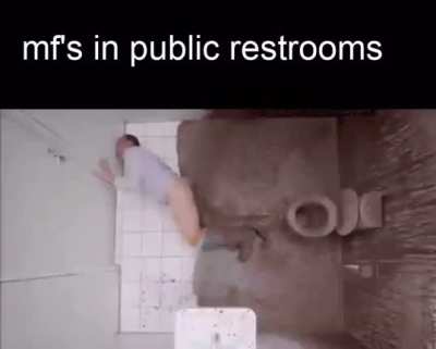 Hidden camera in restroom