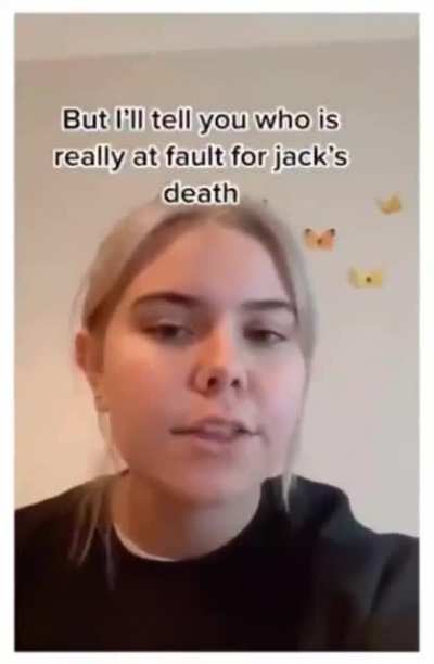 So it's that guys fault huh