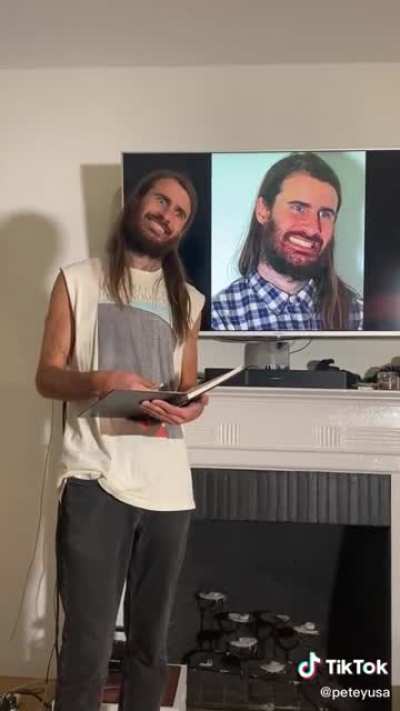 He’s a little ?